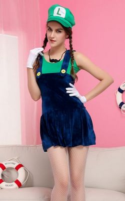 F1518-2Pretty Plumber Costume